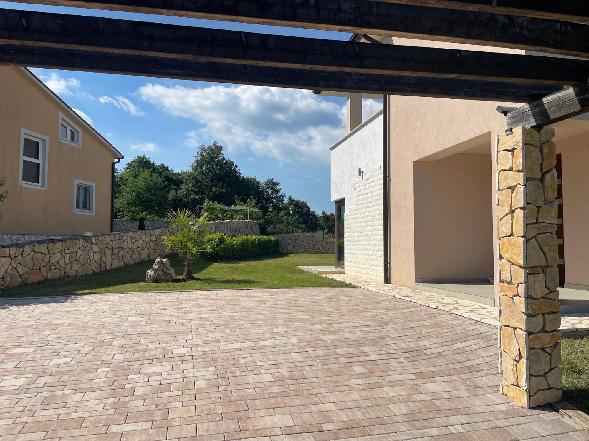 Villa Fluggi Near Labin Santalezi Exterior foto
